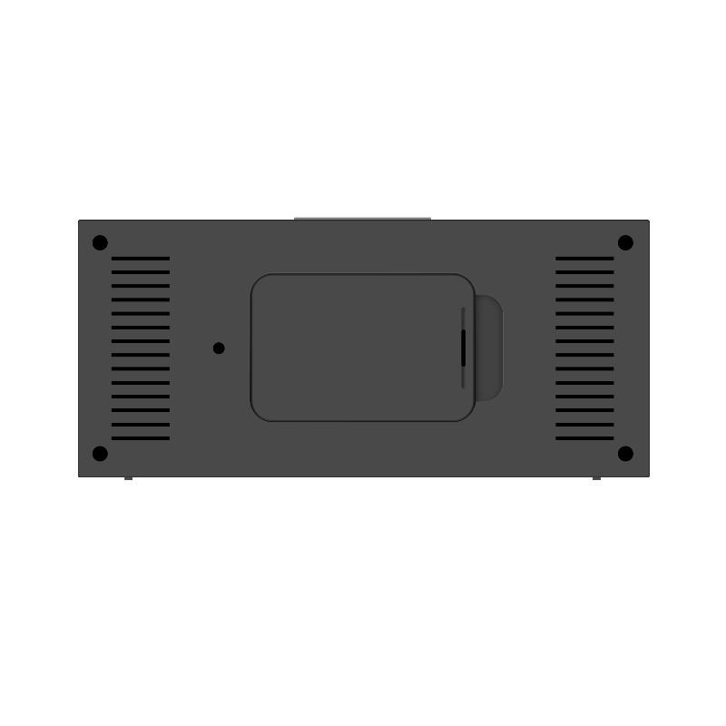 Battery Powered Digital Alarm Clock TEMP Date Backlight Night-light Unlimited Snooze Table Clock 12/24H Auto Dimmable LCD Clock