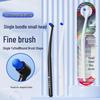 6-Pack U-Shaped Soft Bristle Orthodontic Toothbrushes for Teens & Adults