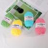 Milk Cotton Yarn Bundle: Four Strands of Medium-Thick Korean Cotton for Baby and Children's Crochet and Knitting.