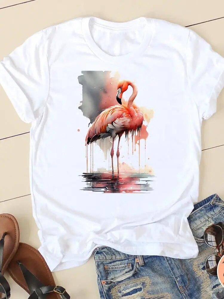 Dragonfly Sweet Trend 90. let Roztomilý Módní Potisk Dámská košile Tričko s krátkým rukávem Ležérní Dámské Oblečení Dámské tričko s grafikou