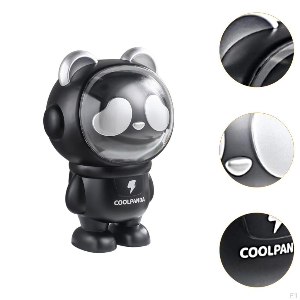 Money Bank Panda Sculpture Animal Statue Cartoon Table Decoration Saving Jar