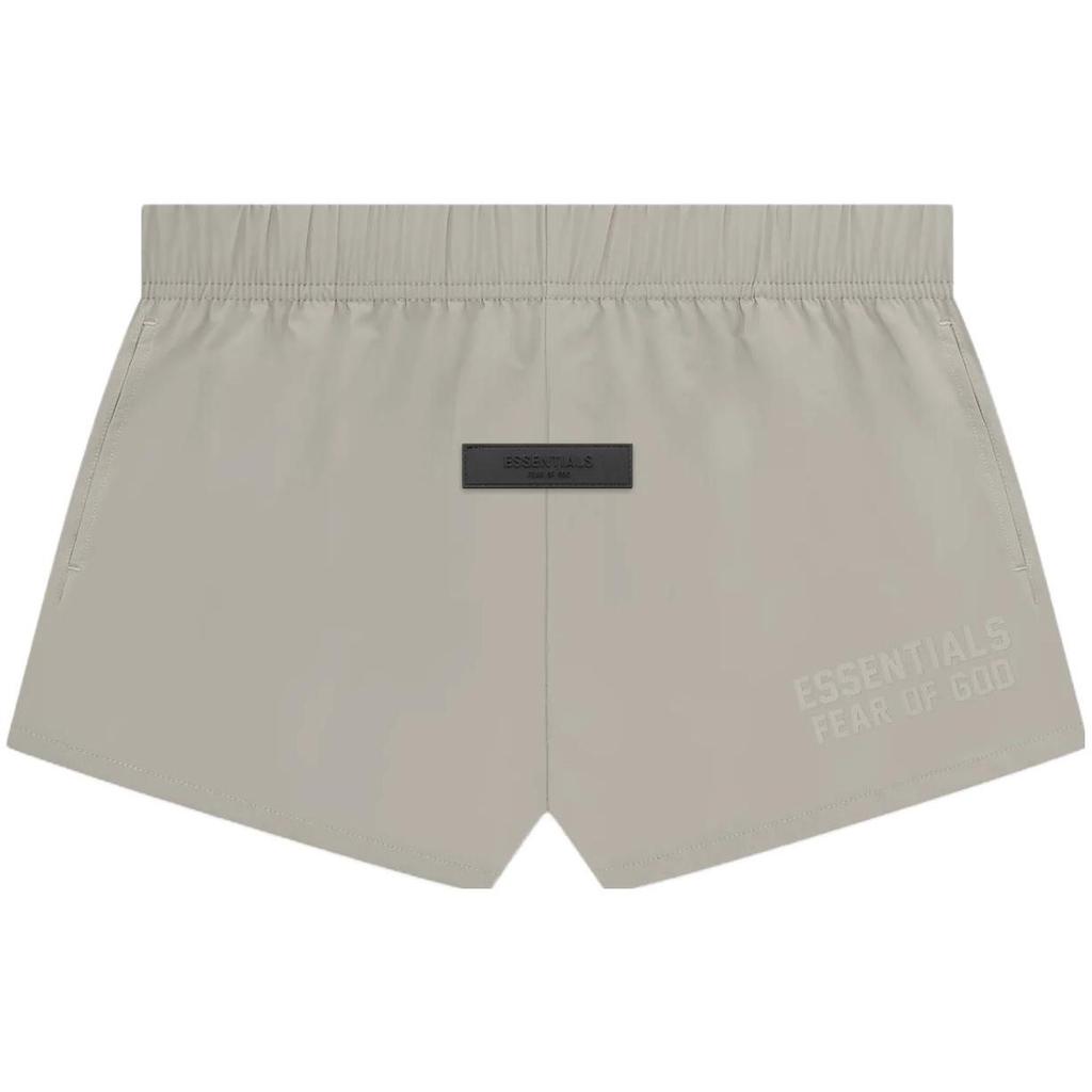 Fear Of God Essentials Drop 2 SS23 Running Nylon Shorts Women Shorts Seal-Gray FOG-SS23-259