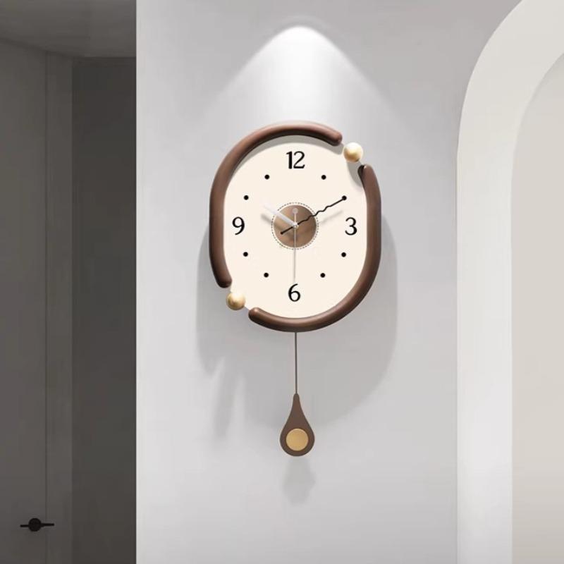 Modern Wall Clock Minimalist Creative Living Room Clock Bedroom Decoration Silent Wall Watch Entrance Decoration Ornaments
