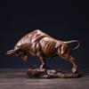 Resin Handicrafts Realistic Figure Sculpture Golden Bull Figurine Bull Statue Cattle Cow Decorative Figurines Home Decoration