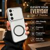 Case for TECNO SPARK 40 Pro,Pro+ Viral Change To 17 Magnetic Split Leather Back Big Lens Protector Cover