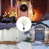 Solar Lights 2 Pieces Waterproof 6 LED Easter Egg Lamp Solar Stake Lights For Garden Walkway Patio Backyard Lawn Driveway