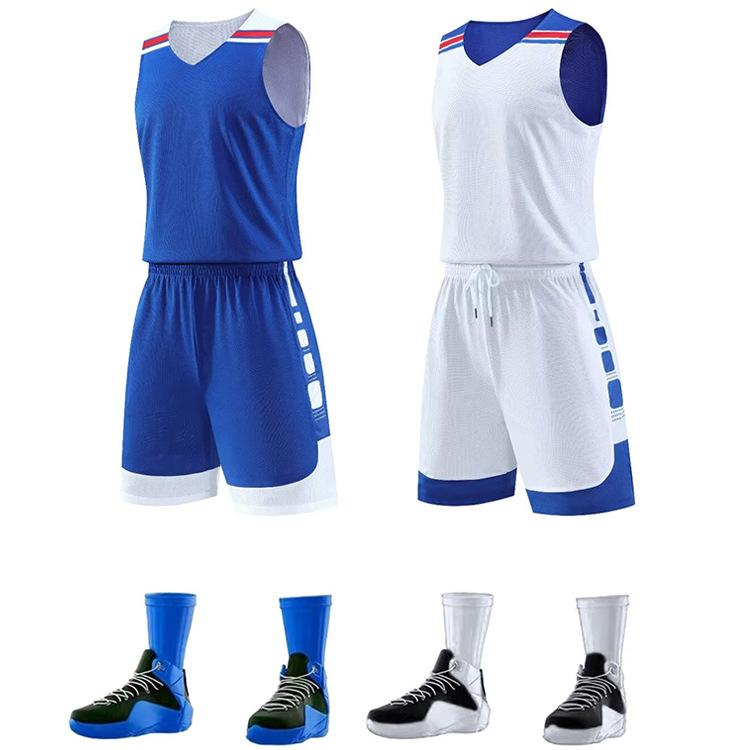 

Американский двусторонний комплект баскетбольной формы для взрослых и детей, для учеников начальной и средней школы, носить форму с обеих сторон, тренировочные формы, соревнова 3XS