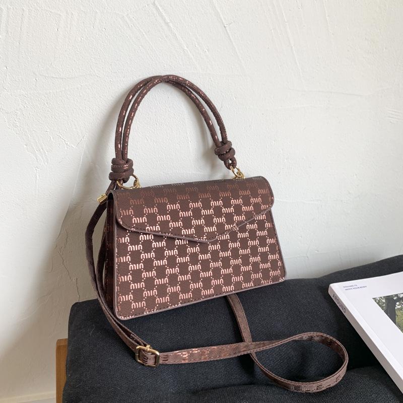 Popular bags women's new high-value niche embossed armpit bags casual versatile messenger women's bags