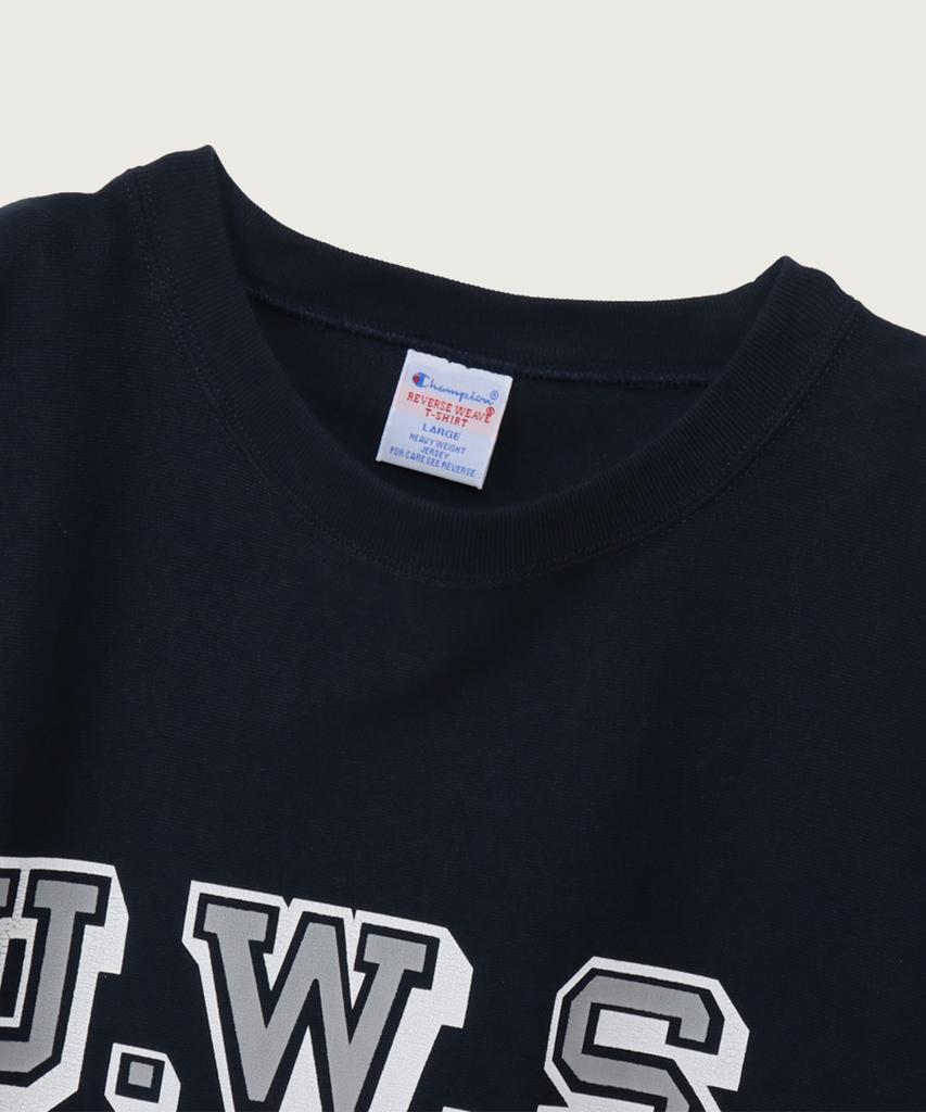 CHAMPION Reverse Weave City Graphic Short Sleeve T-Shirt Navy
