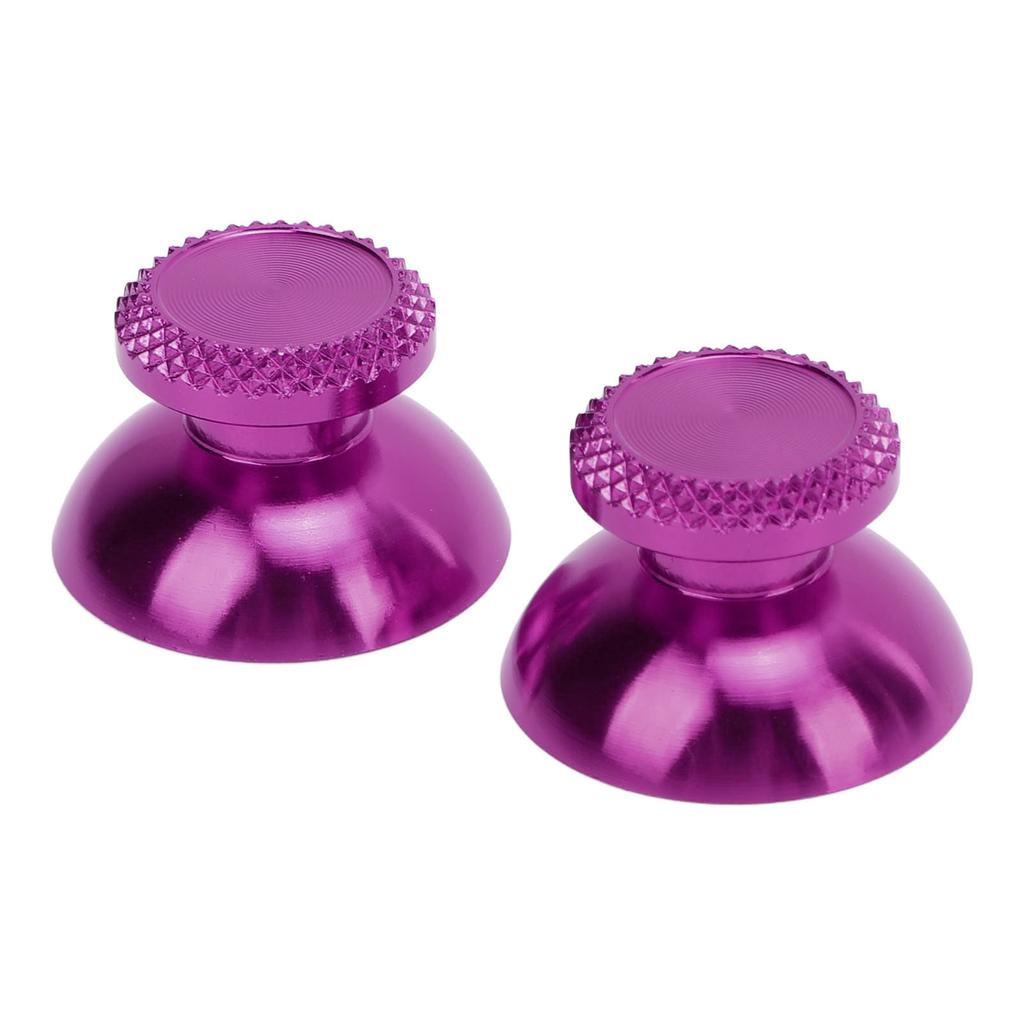 2Pcs Metal Analog Grips Stick Thumbsticks Controller Aluminum Alloy Metallic Joystick Handheld Game Console Accessories