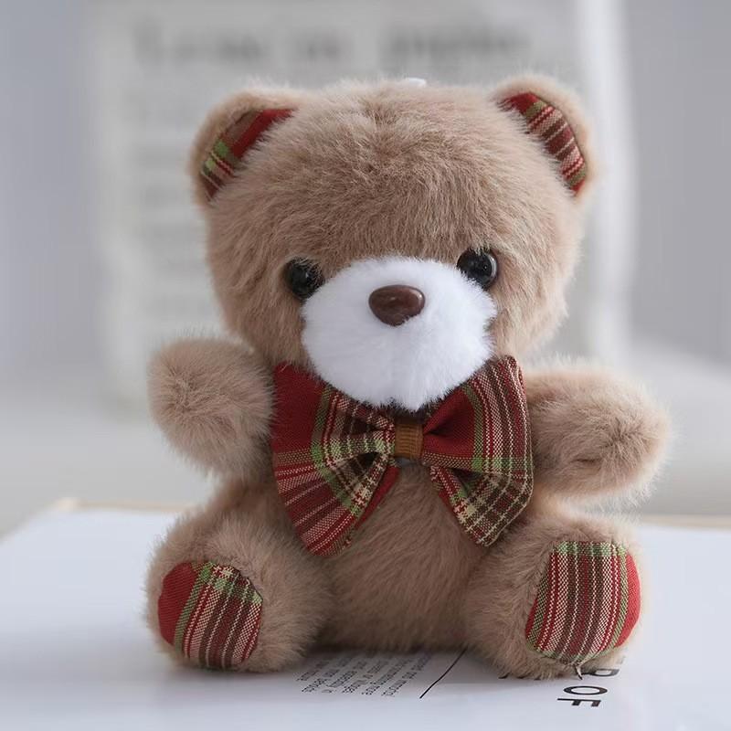 Plush Bunny Bear Keychain With Cotton Filling For Kids And Adults