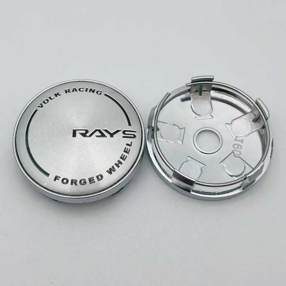 4pcs 60MM 56MM Car Wheel Center Caps With Rays Logo Emblem Badge Wheel Hub Hubcaps Auto Rim Centre Dust Cover Car Accessories