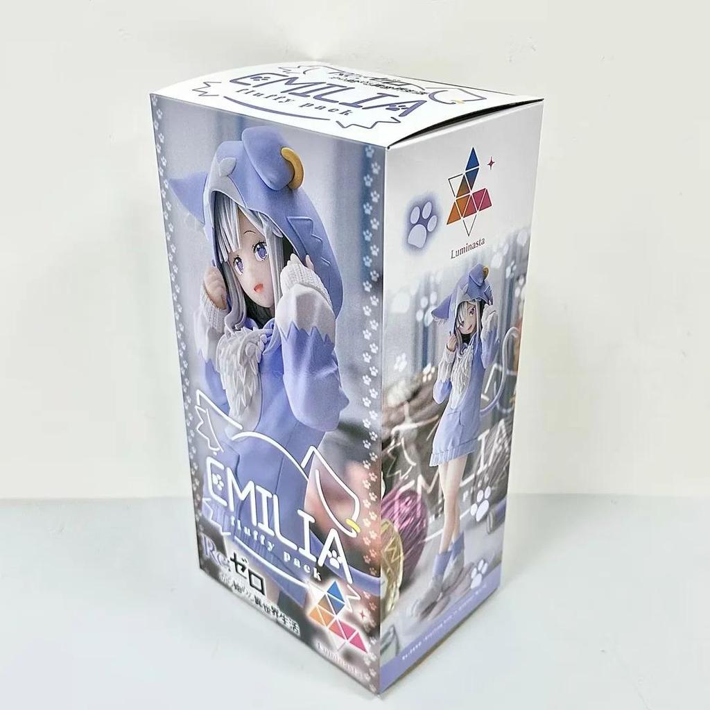 Re:Zero - Starting Life in Another World: Rem Boxed Figure with Emilia, Ram, and Puck Costumes