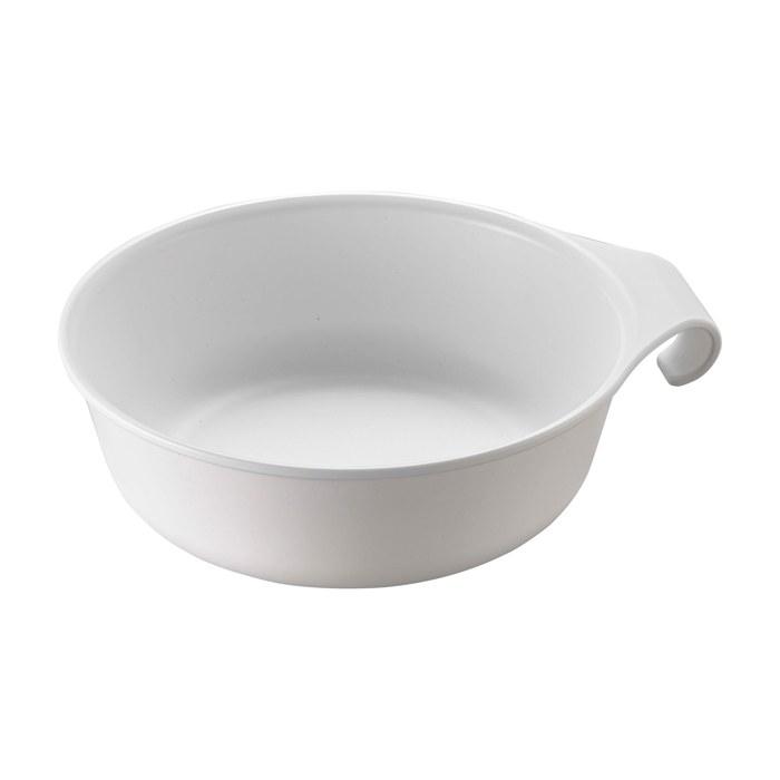 Yamazaki Bucket White, approx. W27.5 x D24 x H8cm, MIST 7322