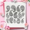 Flower Silicone Stamps Clear Scrapbooking Decorative Stampers for Scrapbooking Journals DIY Album Gift Wrap