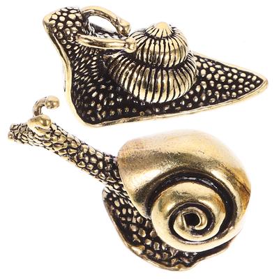 Schnecken Ornamente Messing Dekoratives Tee Haustier Zuhause Tischplatte Handwerk Statuen Desktop Büro