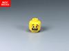 10pcs MOC Bricks Male and Female Figure Head Face Expression DIY Mini Dolls Model Building Blocks Educational Toys
