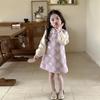 Girls' Traditional Chinese Style Hanfu Autumn Outfit