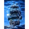 Diy 5d Painting Diamond Sailboat Crystal Diamond Painting Cross Stitch Sunset At Sea Landscape Needlework Home Decorative Gift