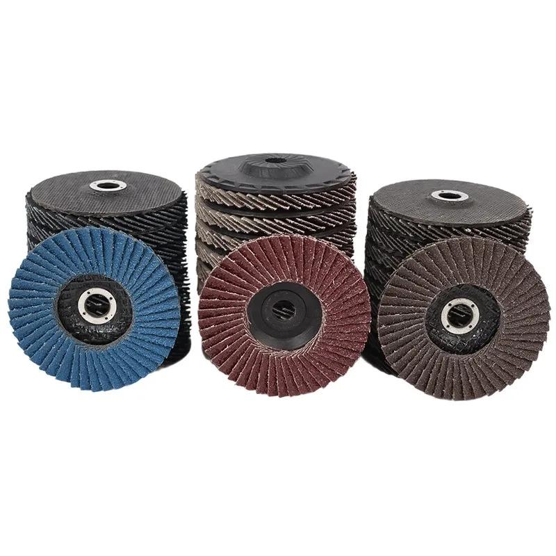 75mm 3 Inch Flap Discs 3pcs Abrasive Sanding Wheels For Angle Grinder Metal Wood Polishing Tools Accessories 80#