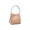 Coach Charlie 26 Solid Morandi Color Series Knob Leather Bucket Bag Crossbody Shoulder Bag Medium Women Bags Oatmeal 55200-LHTAU
