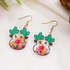 Christmas Knit Hat & Scarf Earrings - Women's Unique Festive Accessories
