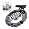 Vehicle Power Module DC-DC Boost Converter 12V 24V Input 3.5A Output Current Aluminum Alloy Shell Heat Dissipation Design