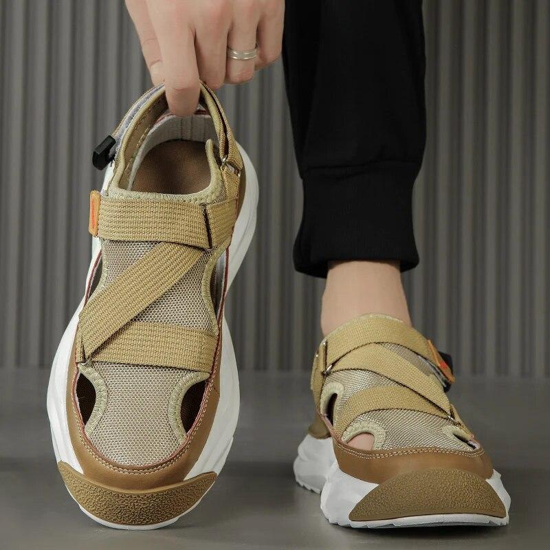 Sandals Men Original Shoes Man Summer Sandal EVA Breathable Casual for Designer Luxury Husband Sandles Flip Flops Slippers