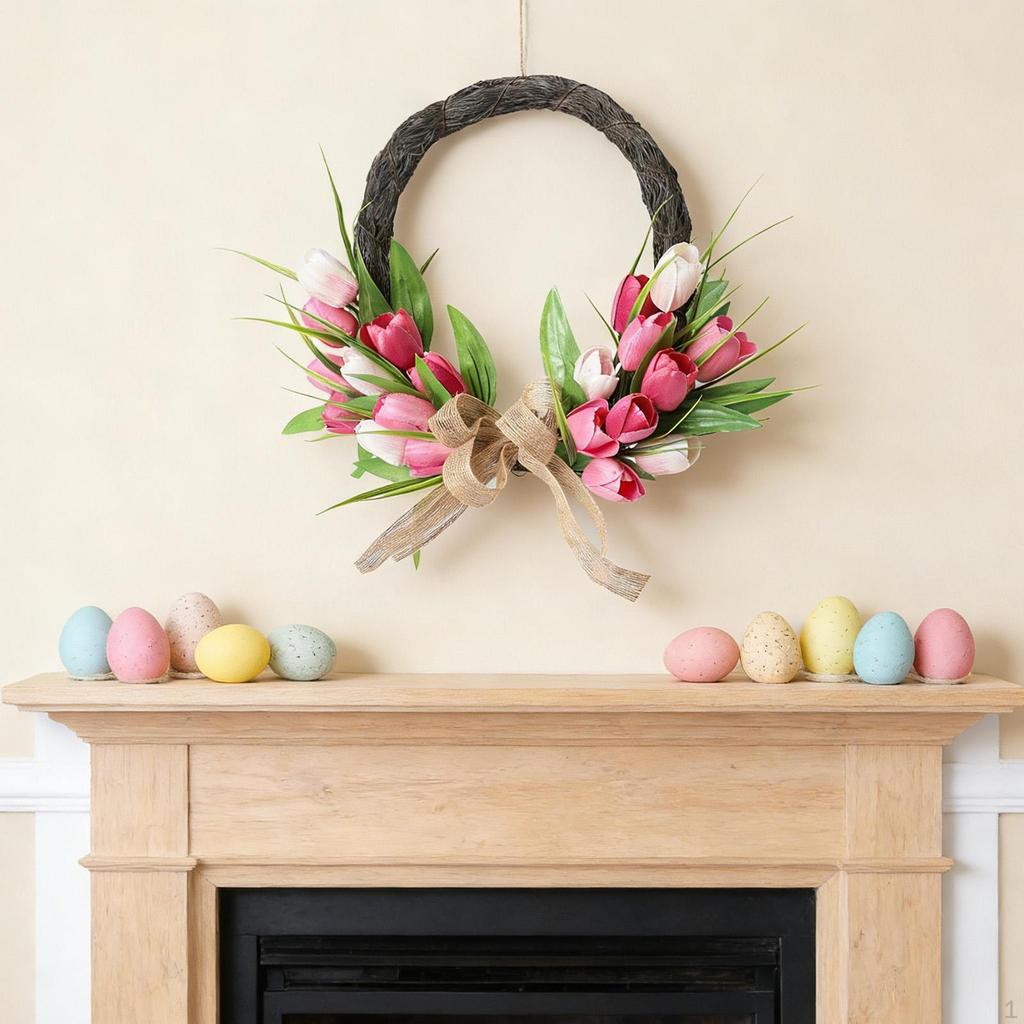 Artificial Garland for Spring And Summer, Ideal Front Door, Home Decor, Parties, Garden,