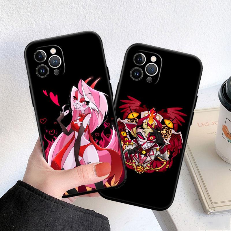 BF68 H-Hazbins Alastor H-Hotels Soft Shell Phone Case for Redmi Note 13 14 Pro+ Plus A3 A3X 13X 13C 13R 14S 14C 14R