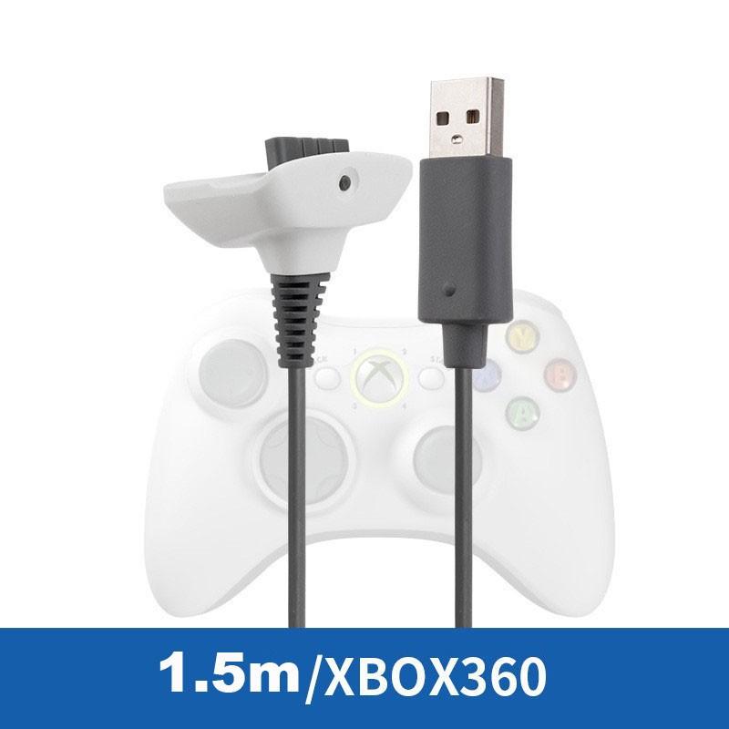 For XBOX 360 Wireless Controller Handle Connection Cable 1.5M USB Charger Cable