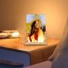 Sublimation Night Lights Blanks Sublimation Photo Blanks LED Acrylic Light Base Heat Transfer Acrylic Photo Frame for Bedroom