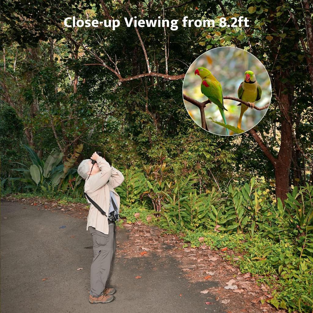 usogood 12x42 Binoculars for Adults High Powered with Upgraded Tripod and Phone Adapter - HD Easy Focus Compact Binoculars for Bird Watching Travel