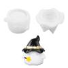 Creative Halloween Specter Shaped Silicone Mold for Candle Cup Plaster Storage Container Mould Jewelry Accessories