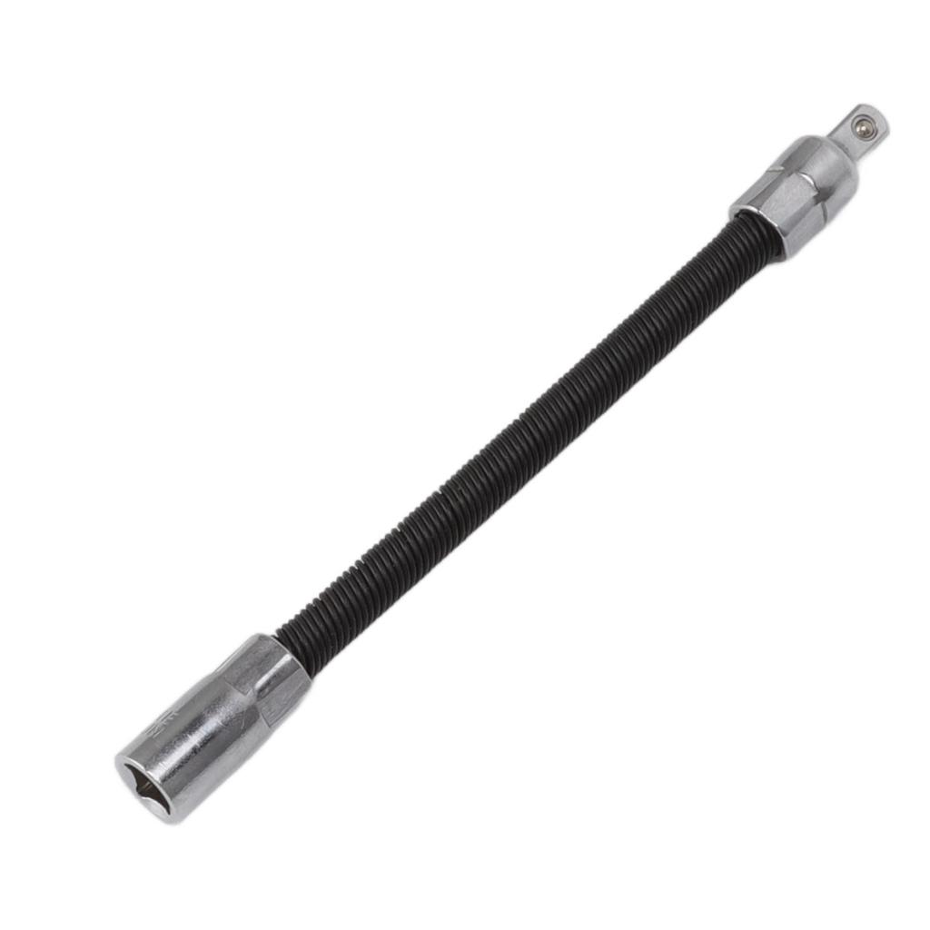 Wrench Extension Rod Bendable Universal Flexible Shaft Sleeve Extension Bar for Factory Workshop Black