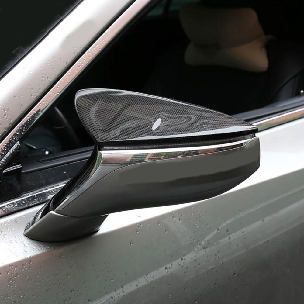 Real Carbon Fiber Mirror Replacement Cover For LEXUS IS300 IS350 IS500 21-23