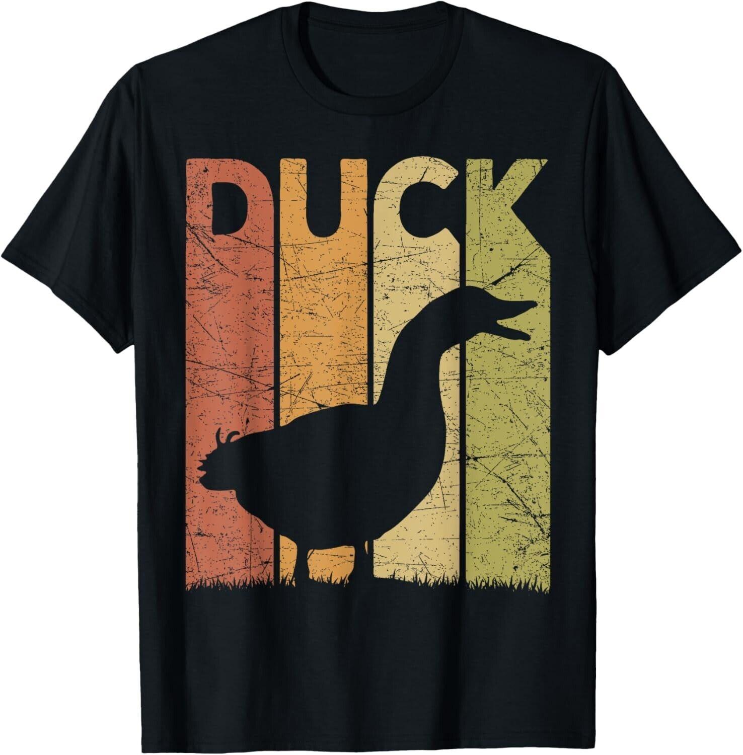 Duck Vintage Duck Farmer Retro Duck Lover T-Shirt Unisex T-Shirt L