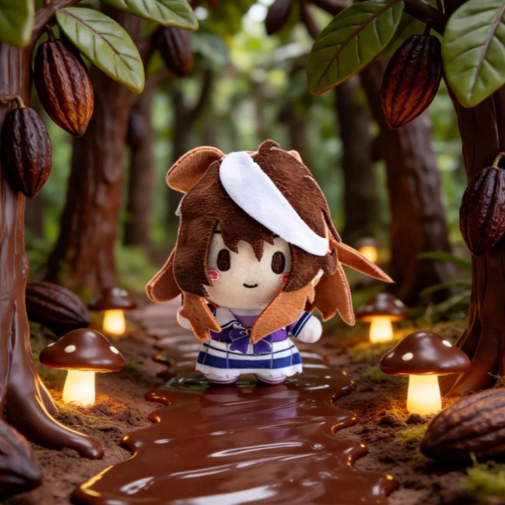 Kawaii Uma Musume Plush Toy Anime Pretty Derby Character Maruzensky Toys Agnes Tachyon Character Doll Birthday Xmas Gift