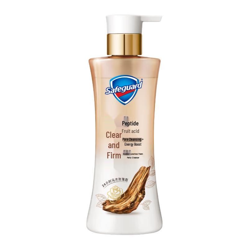 Safeguard Deep Clean Shower Gel with Ebony Rose Fragrance, 380g