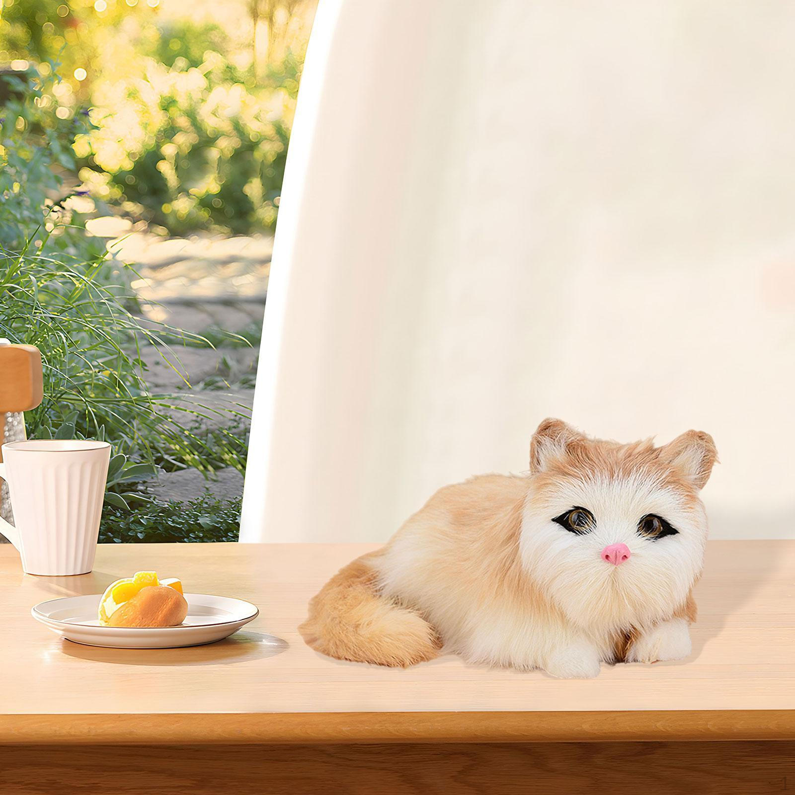 

Кіт Плюшева Іграшка М яка Іграшка Декоративна Колекційна Домашня Прикраса Лялька Киця Yellow