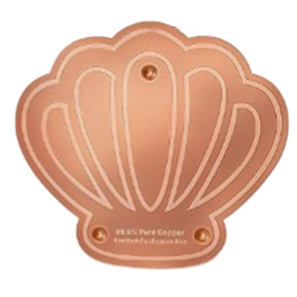 Triple-Point Support Bird Bath Copper Disk Universal Copper Purifier Plate  for Garden Fountain