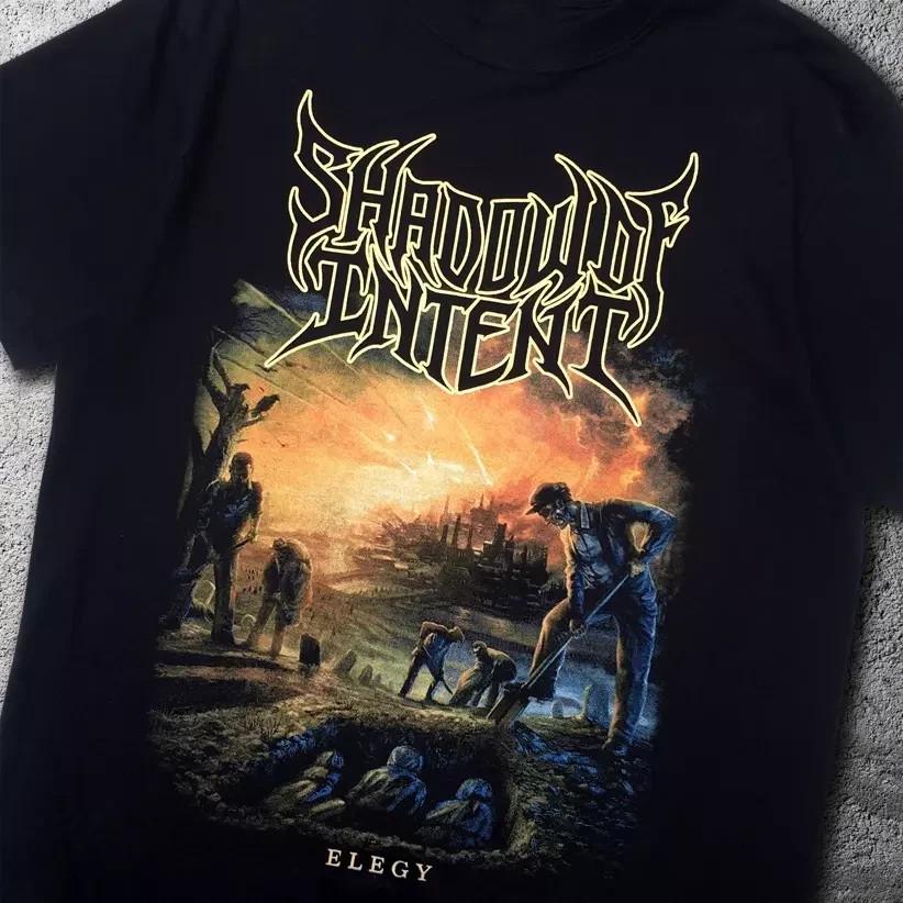 

Trend Shadow Of Intent Band Elegy T Shirt Full Size S5XL T452 Unisex T-Shirt M