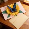 3D Pop Up Flower Greeting Cards Wedding Card Anniversary Thanksgiving Valentines Day Birthday Gift Thank You Card Handmade Cards