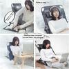 Bed Backrest Support Bed Chair - Adjustable Bed Back Rest Sit Up Reading Seating Chair, 6 Degree Sit-up Stand Beach Chair