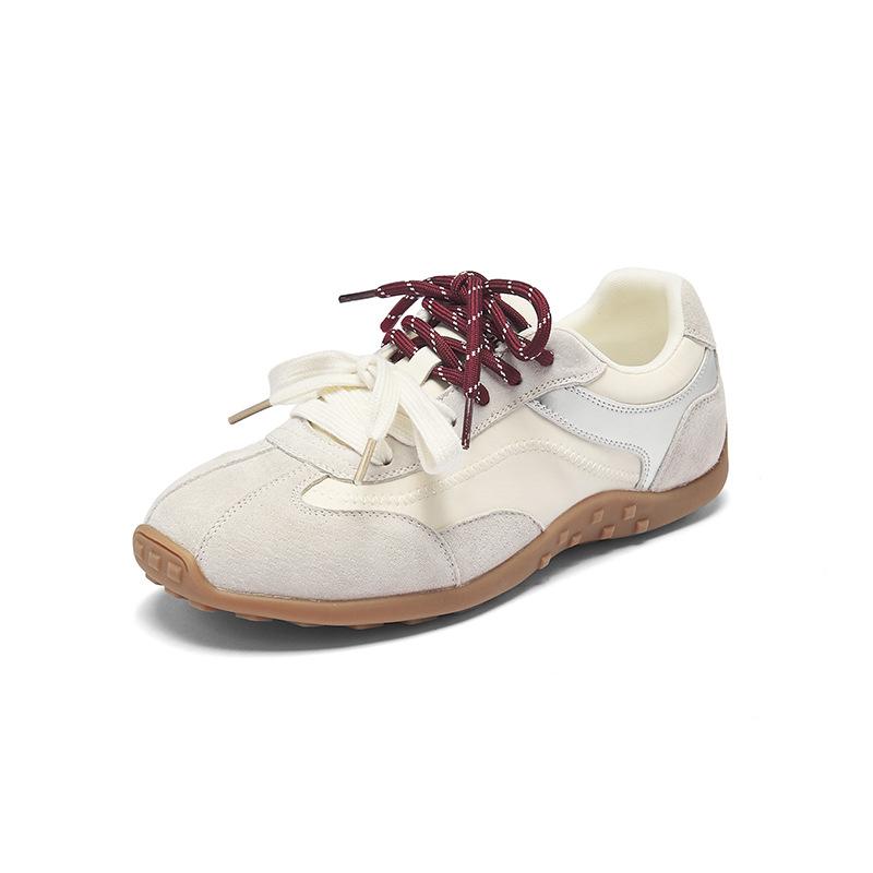 Augustus den Maillard brown German training shoes women's 2025 new summer platform retro Forrest Gump casual sports shoes