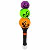 Glowing Halloween Pumpkin Glitter Stick - Three-Layer Stacked, Colorful Handheld Costume Toy