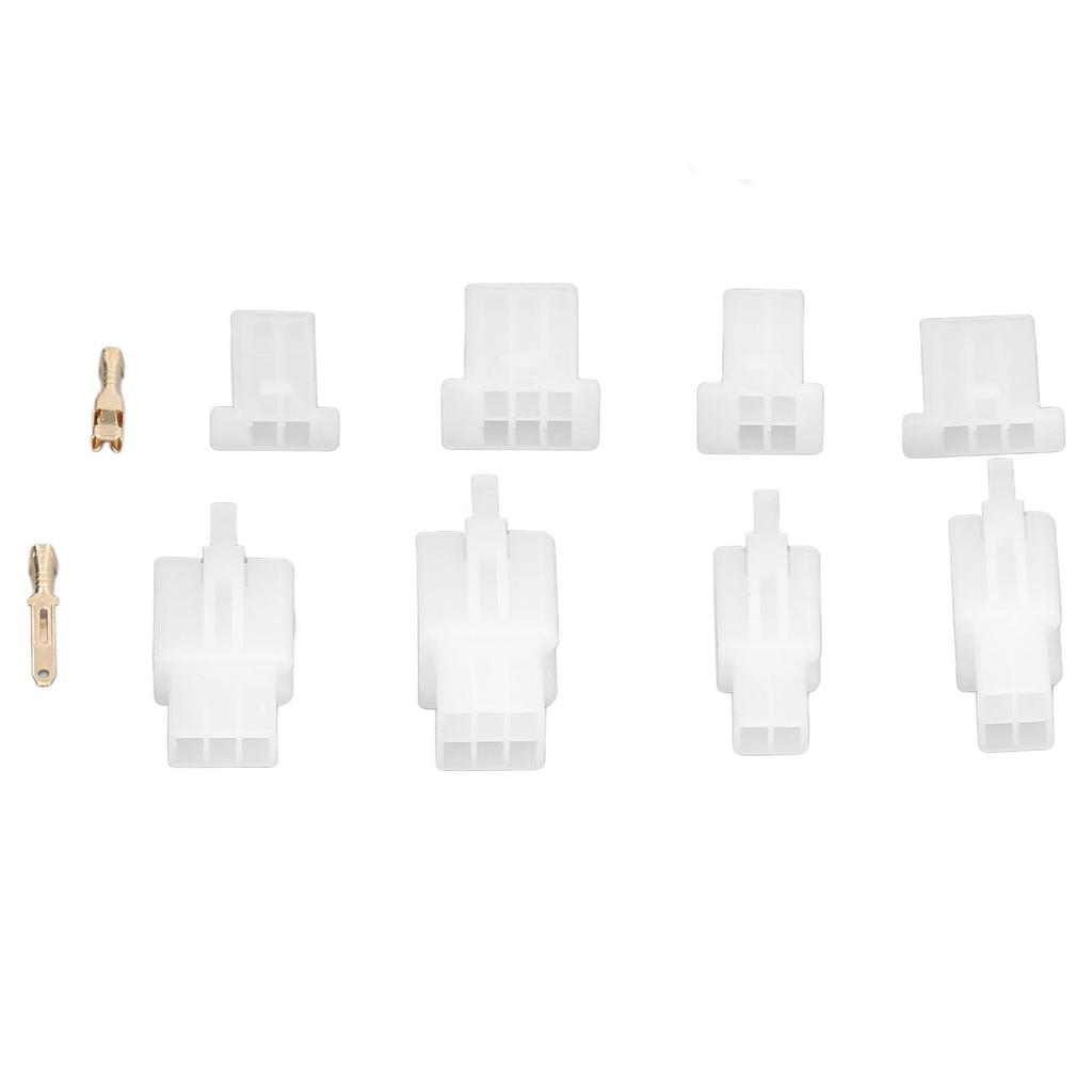 380Pcs Set Male Female Plug Housing Terminal Car Motorcycle Wire Terminals for Boats 2.8mm