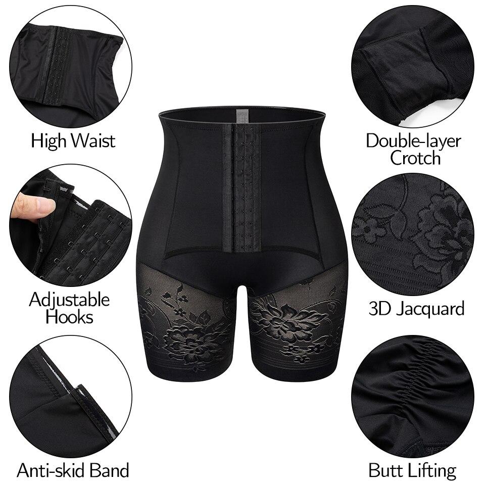 Pantaloncini Shapewear Modellanti Vita Alta – Biancheria Intima Per Controllo Pancia E Glutei