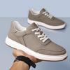Men's Casual Shoes Leather Breathable Men's Board Shoes Autumn New Leather Shoes Men's Shoes