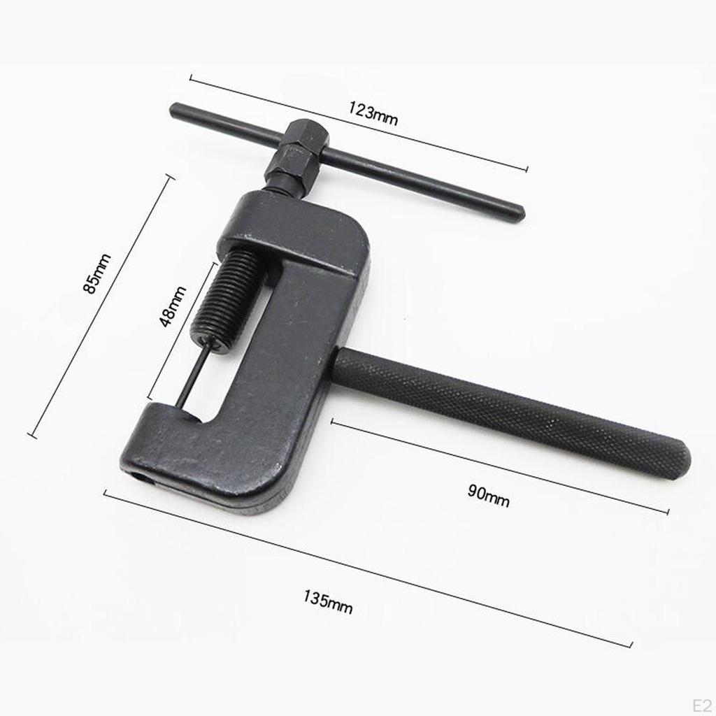 Motorcycle Riveter Tool Kit for Bike with Red Storage Case